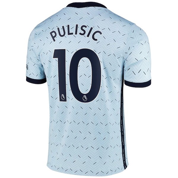 Camiseta Chelsea NO.10 Pulisic 2ª Kit 2020 2021 Azul